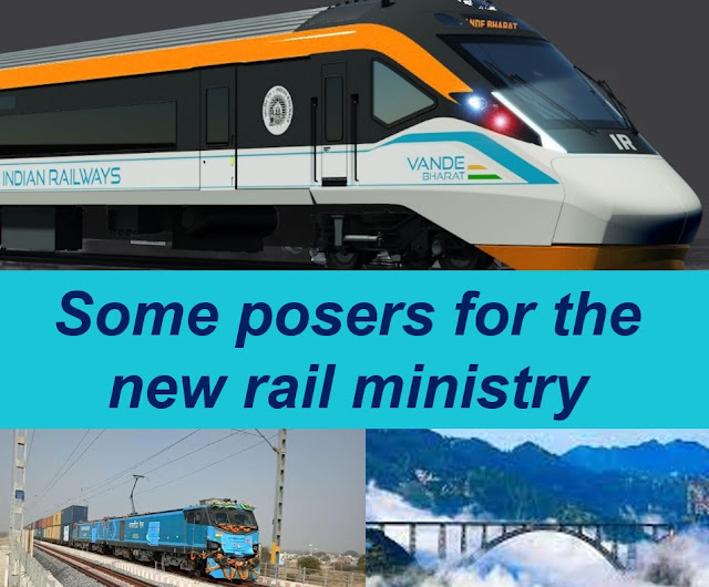 Some posers for the new rail ministry