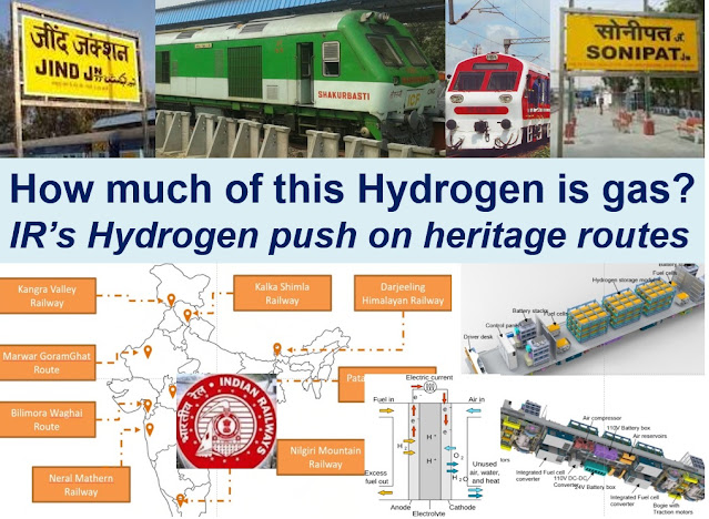 How much of this Hydrogen is Gas? IR’s Hydrogen Push on Heritage Routes